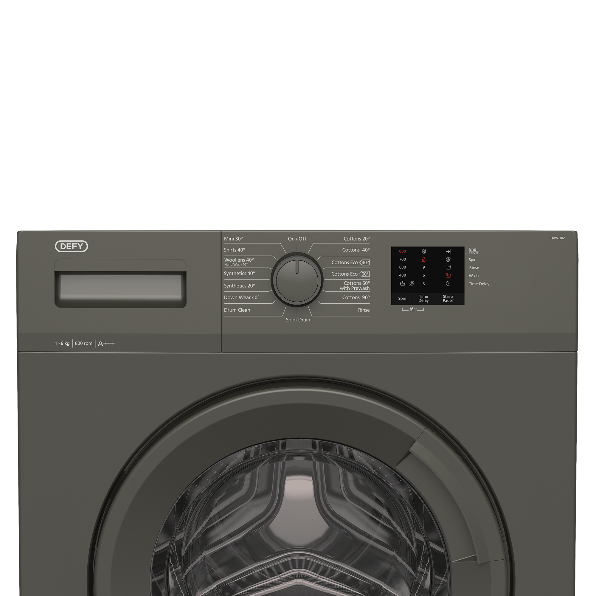 DAW382 Freestanding Washing Machines (FrontLoading) DEFY