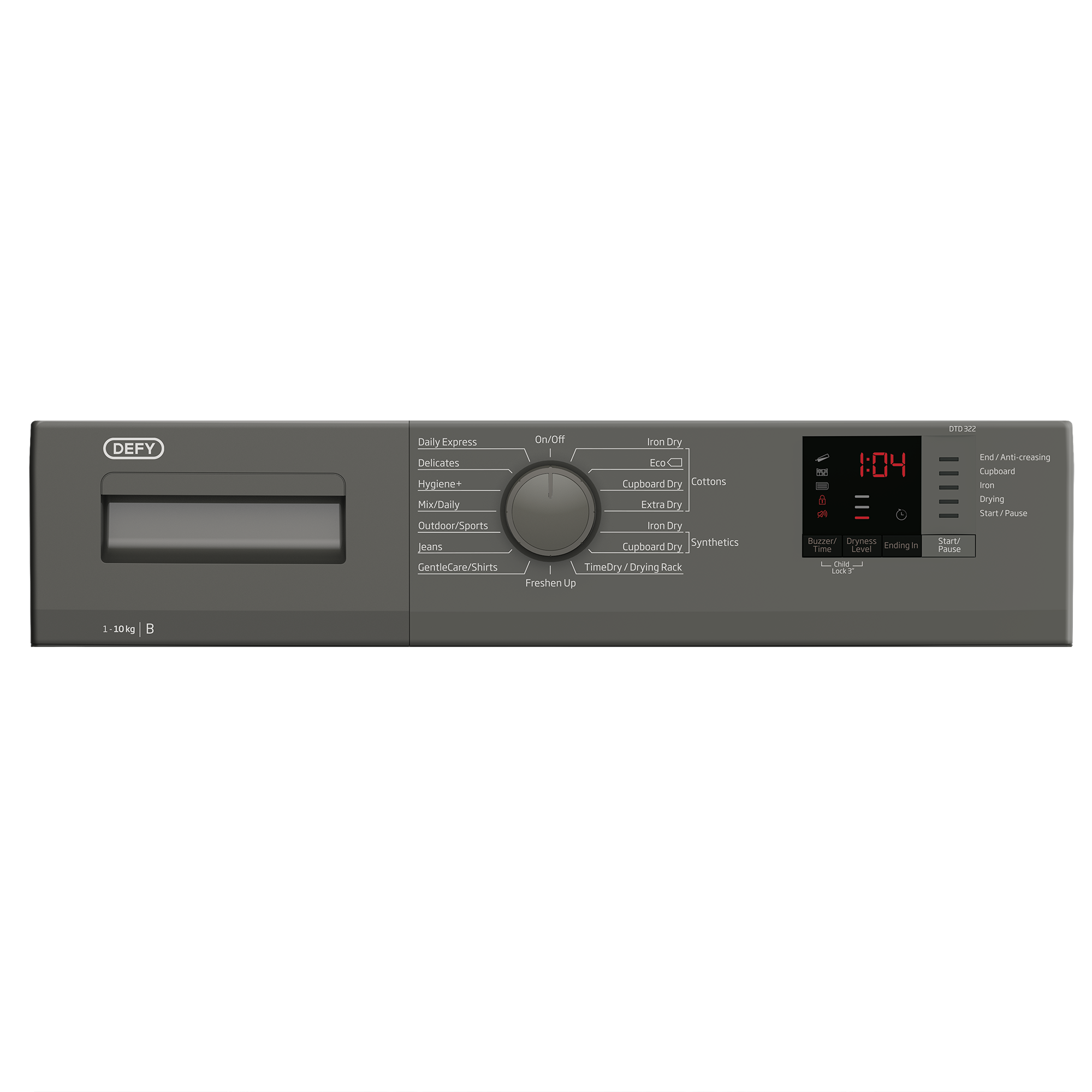 DTD 322 Tumble Dryers (Condenser) DEFY