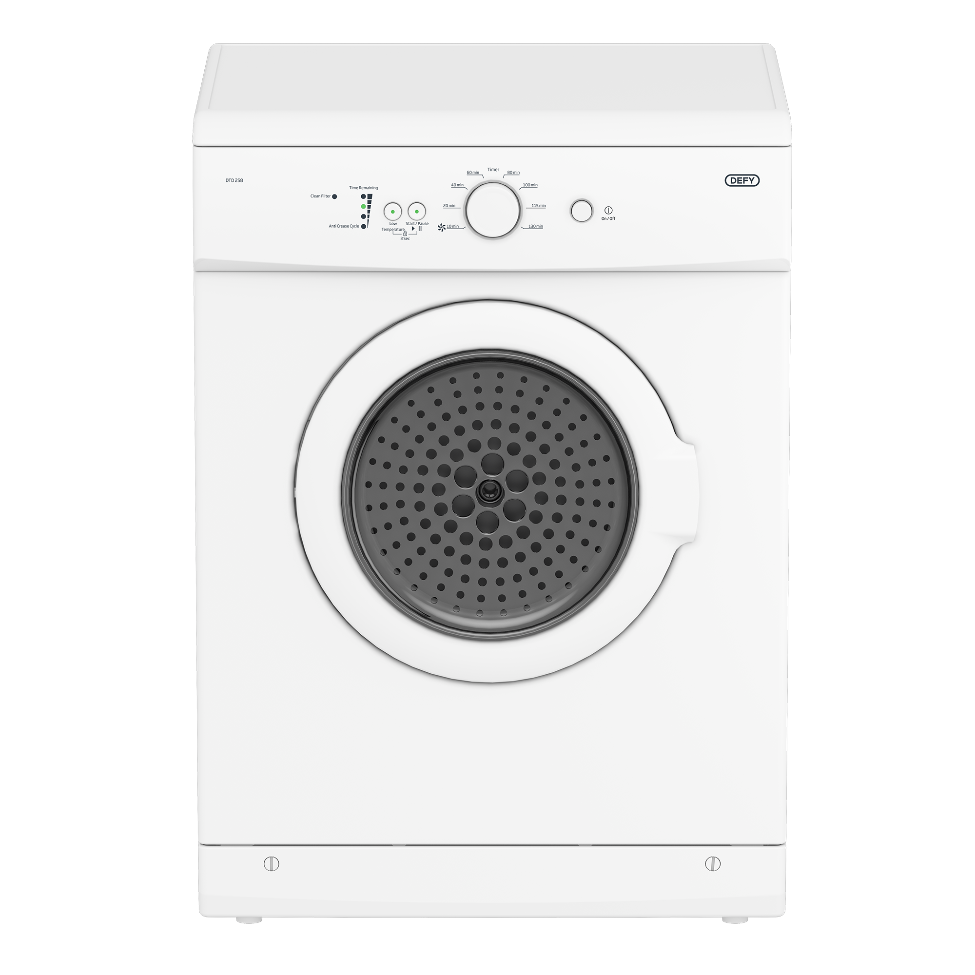DTD 258 Tumble Dryers (Vented) DEFY