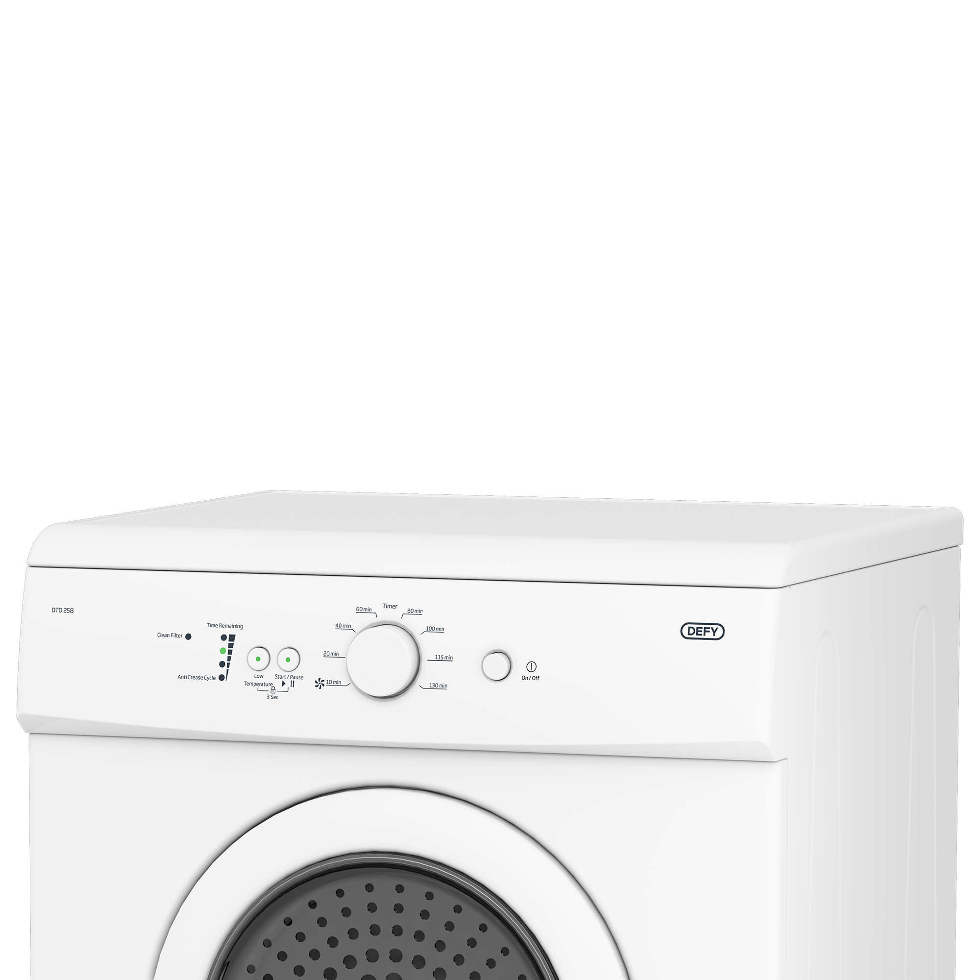 DTD 258 Tumble Dryers (Vented) DEFY