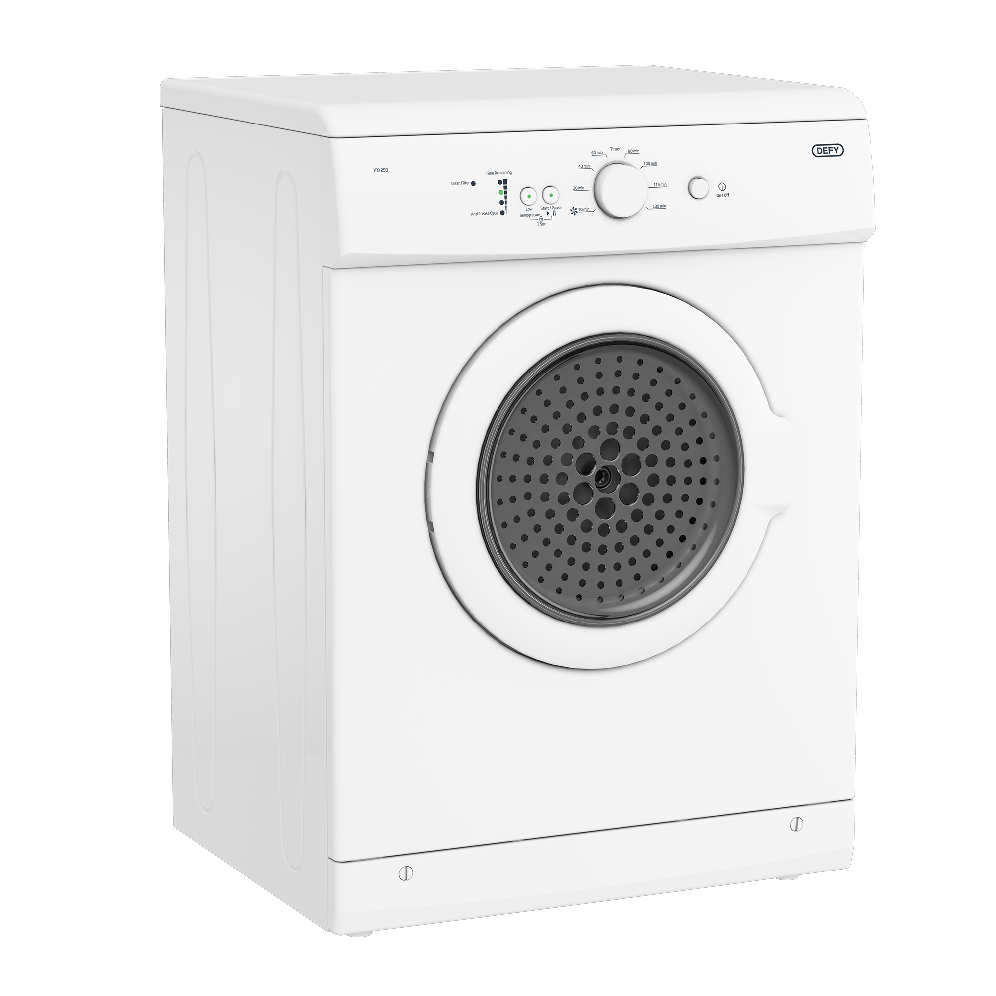 DTD 258 Tumble Dryers (Vented) DEFY