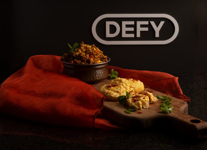 Bangladesh Cloud Bread with Fish Curry