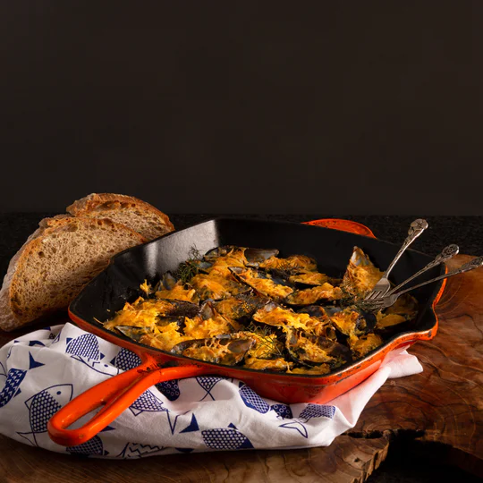 South Africa Creamy Mussels