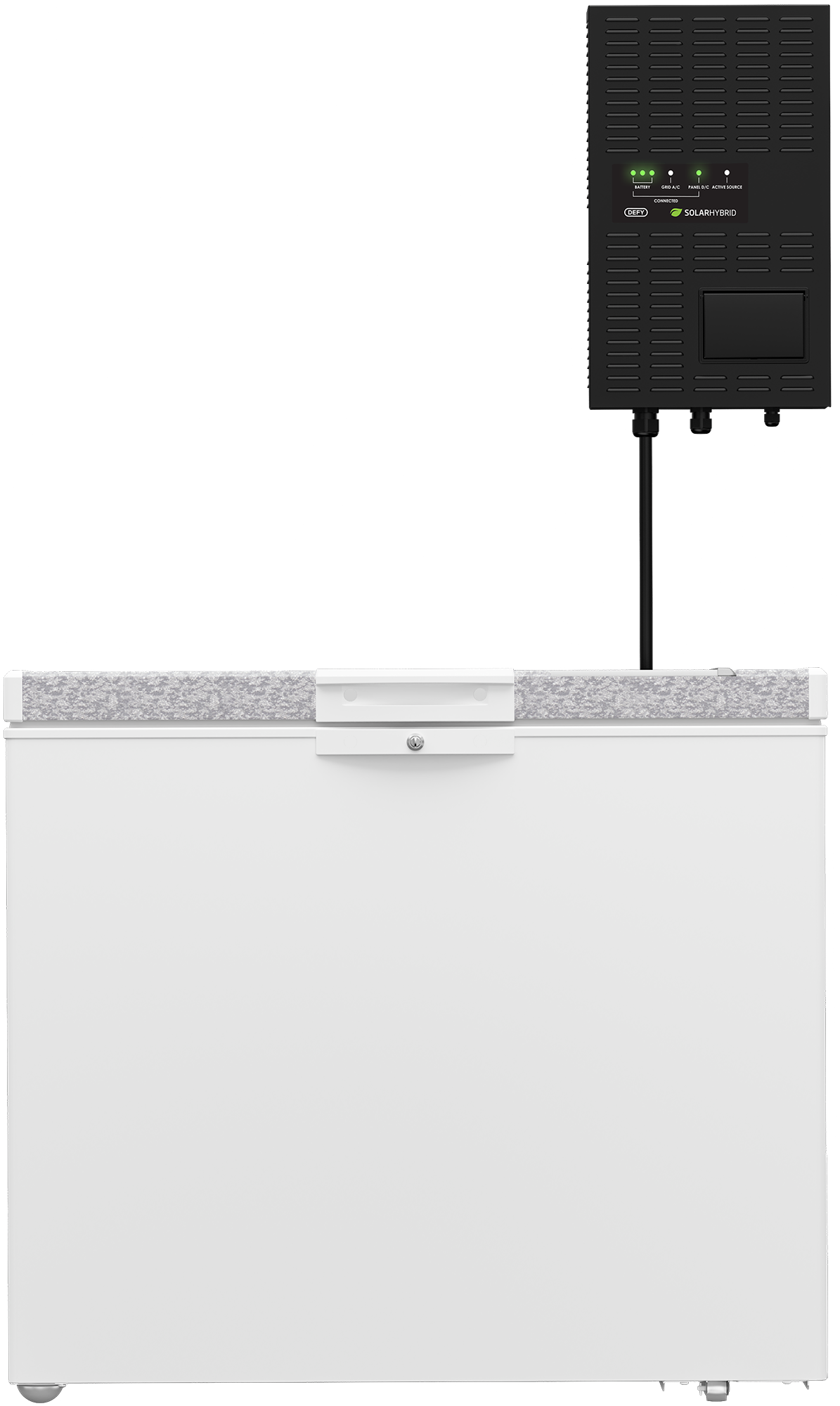 White Chest Freezer