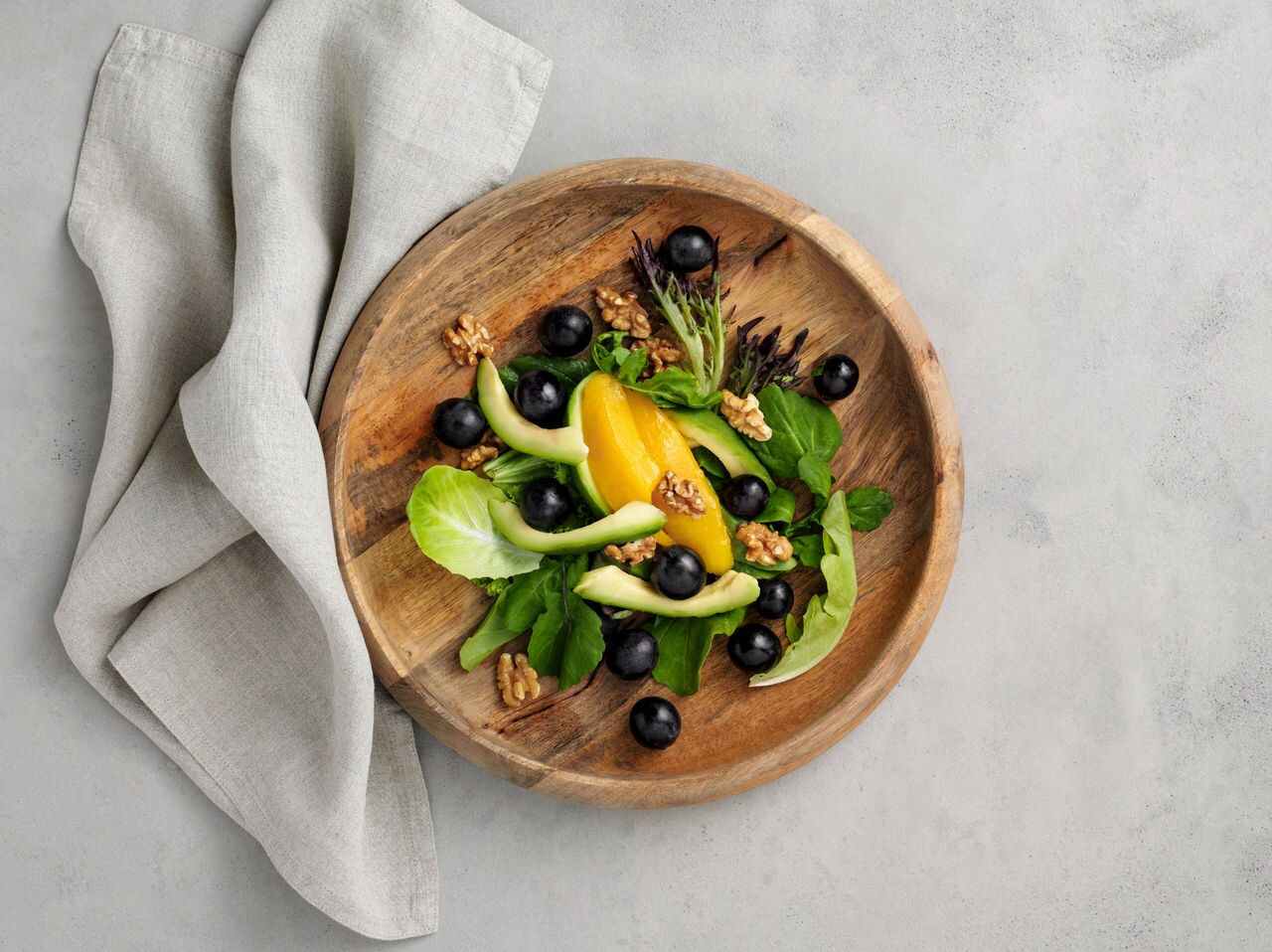 Mango-rocket-salad
